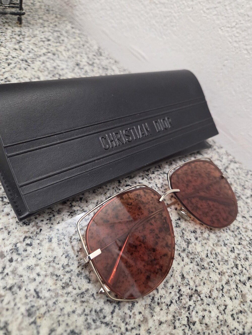 Authentic✨ RARE ✨ Christian Dior Stellaire 6 Geometric Aviator Sunglasses - Picture 2 of 15